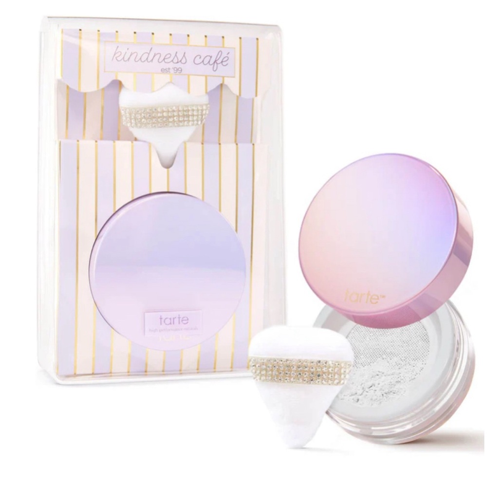 NEW✅TARTE Setting Powder Puff Duo